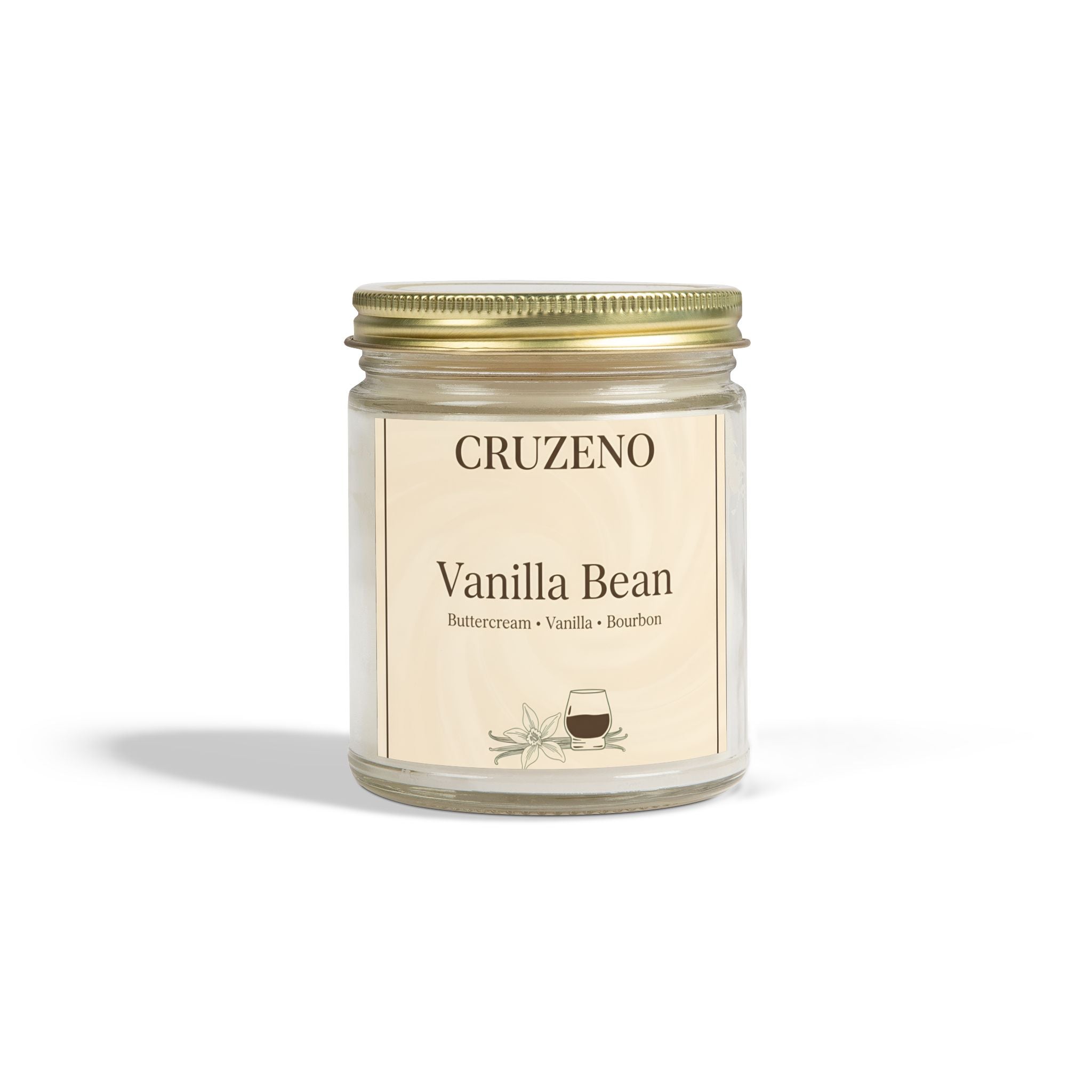 Cruzeno Vanilla Bean | Coconut Apricot Wax Candle