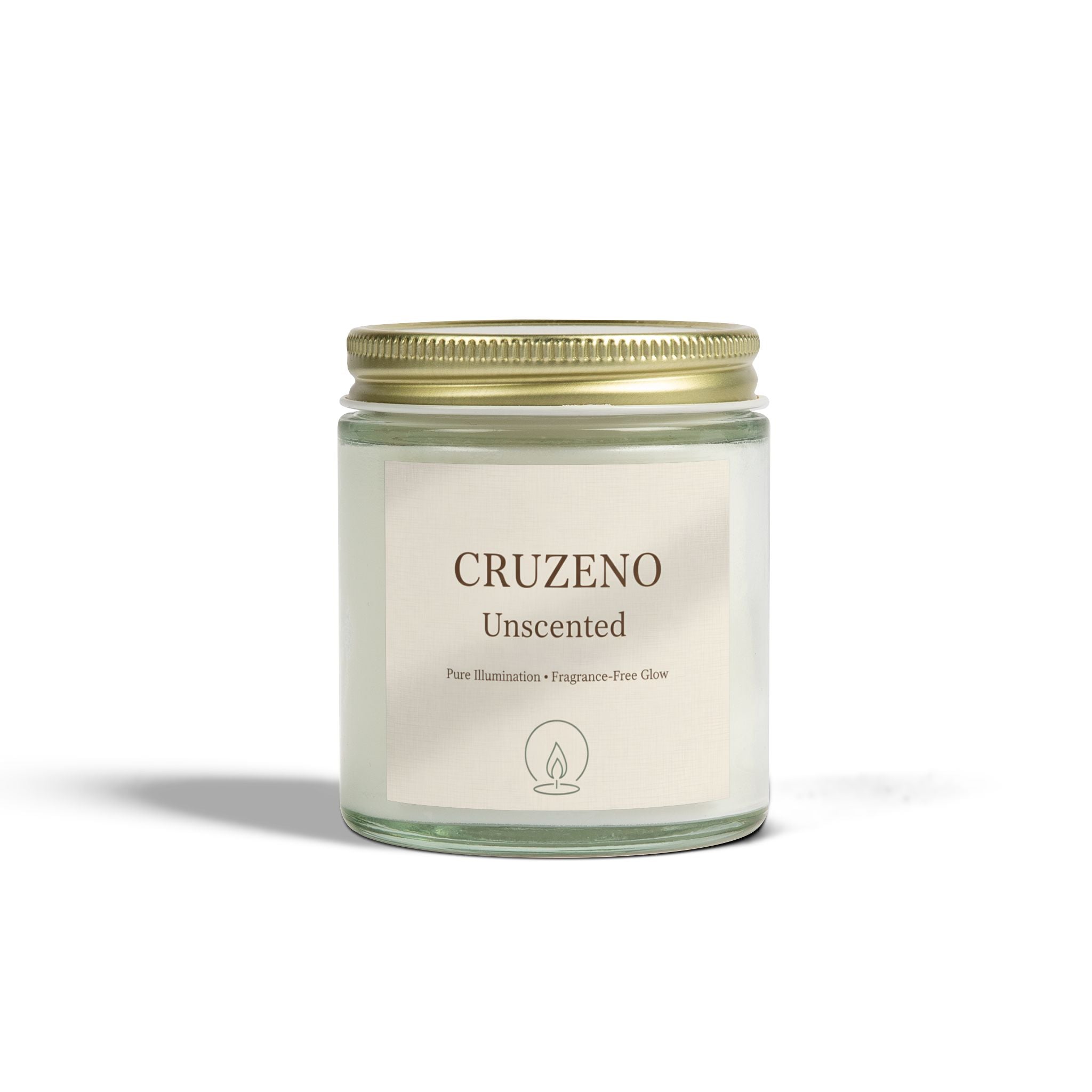 Cruzeno Fragrance-Free | Coconut Apricot Wax Candle