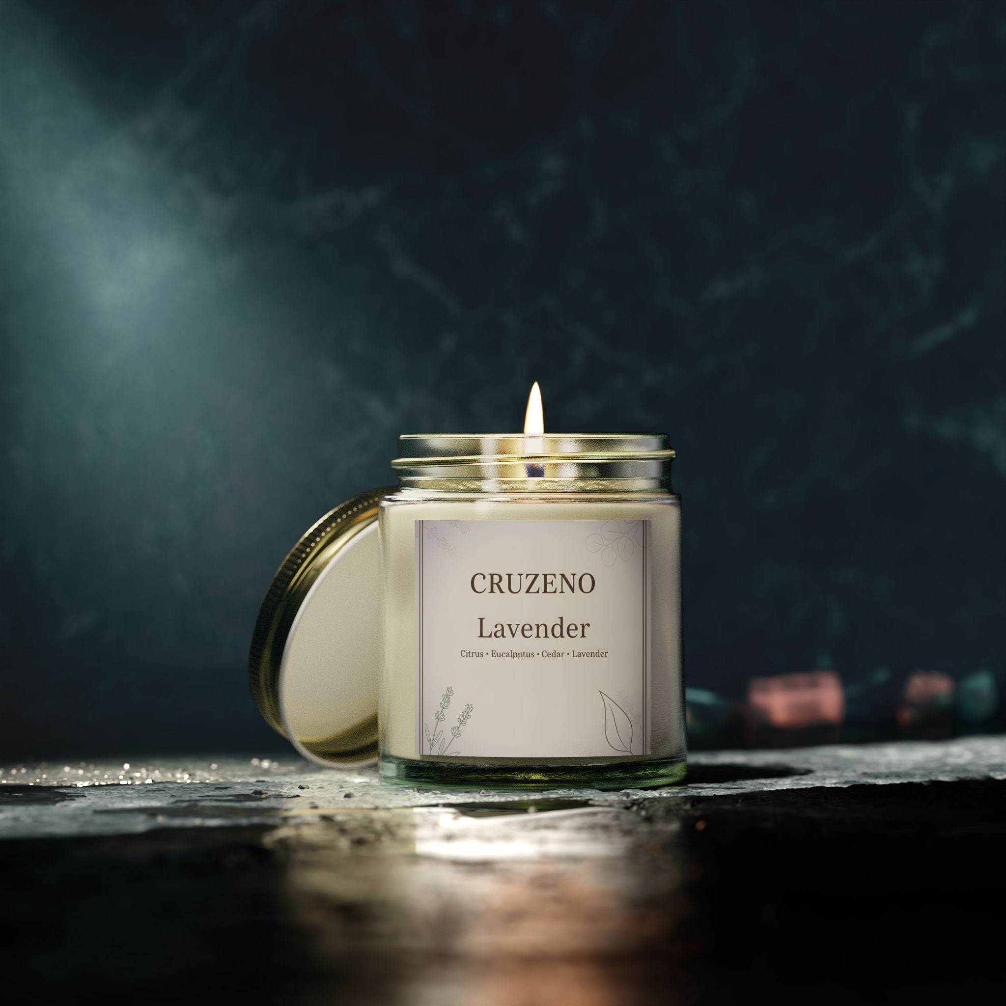 Cruzeno Lavender | Coconut Apricot Wax Candle