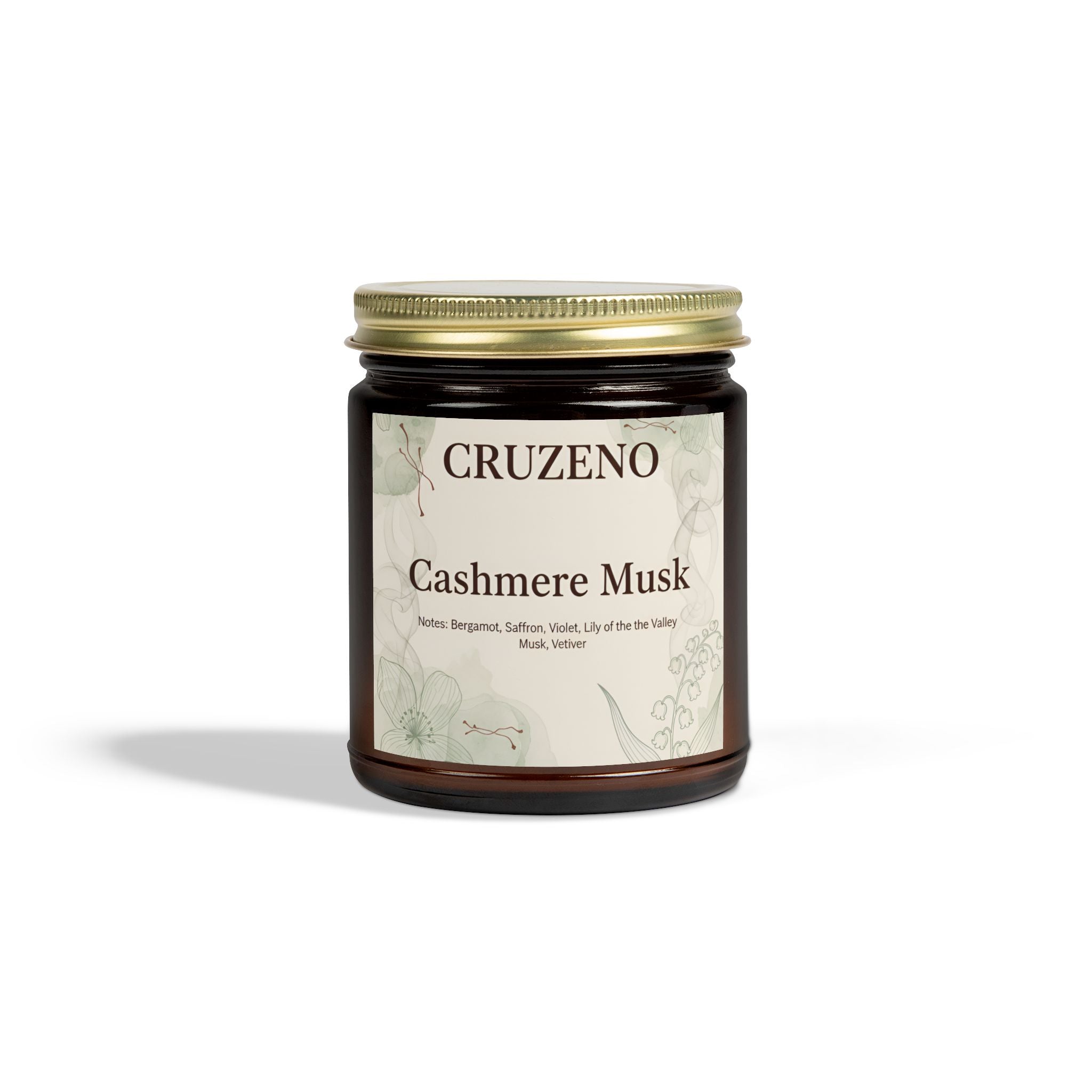 Cruzeno Cashmere Musk | Coconut Apricot Wax Candle