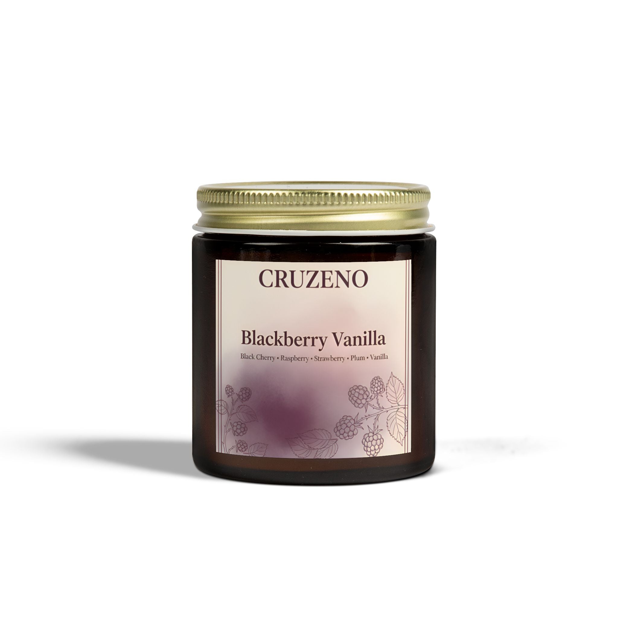 Cruzeno Blackberry Vanilla | Coconut Apricot Wax Candle