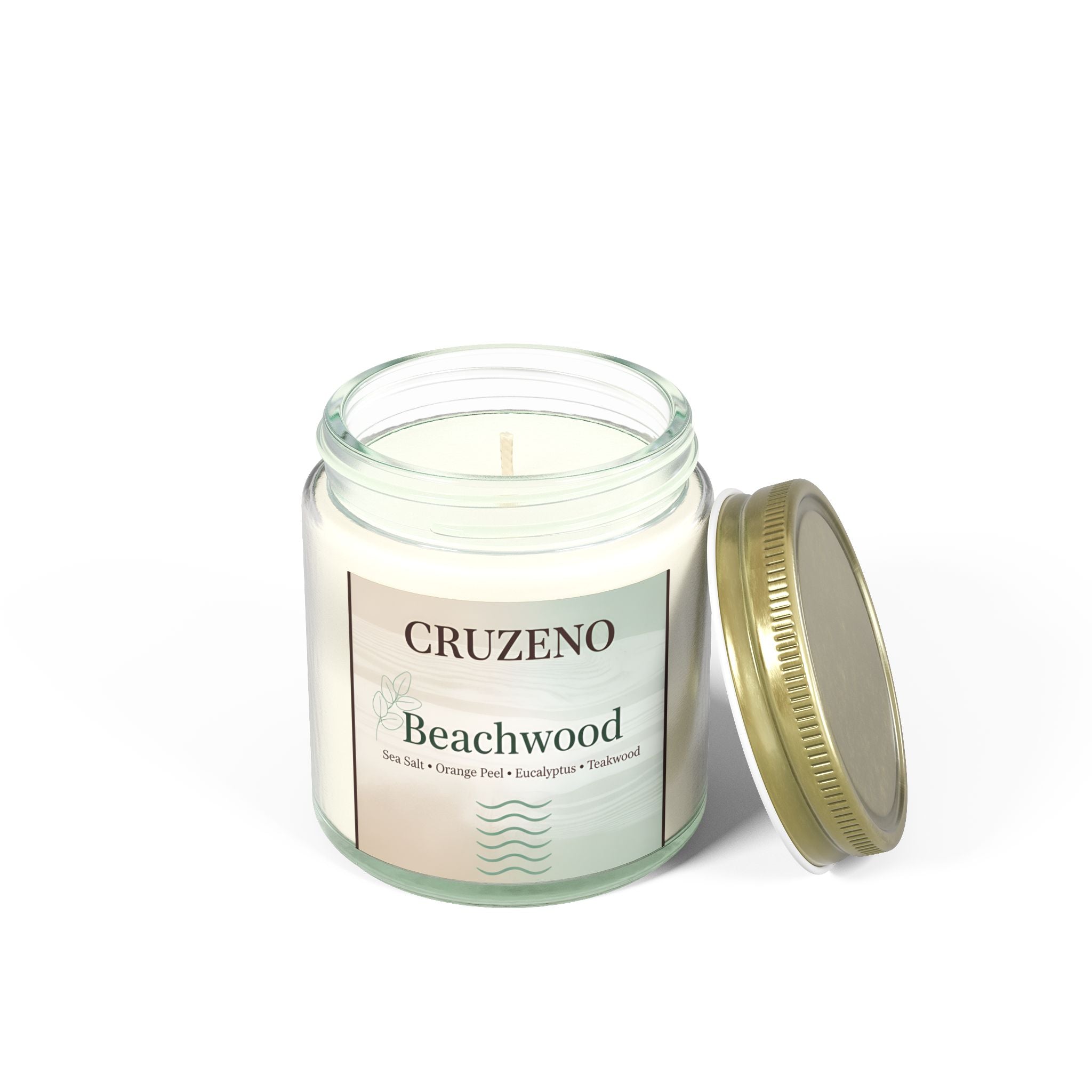 Cruzeno Beachwood | Coconut Apricot Wax Candle