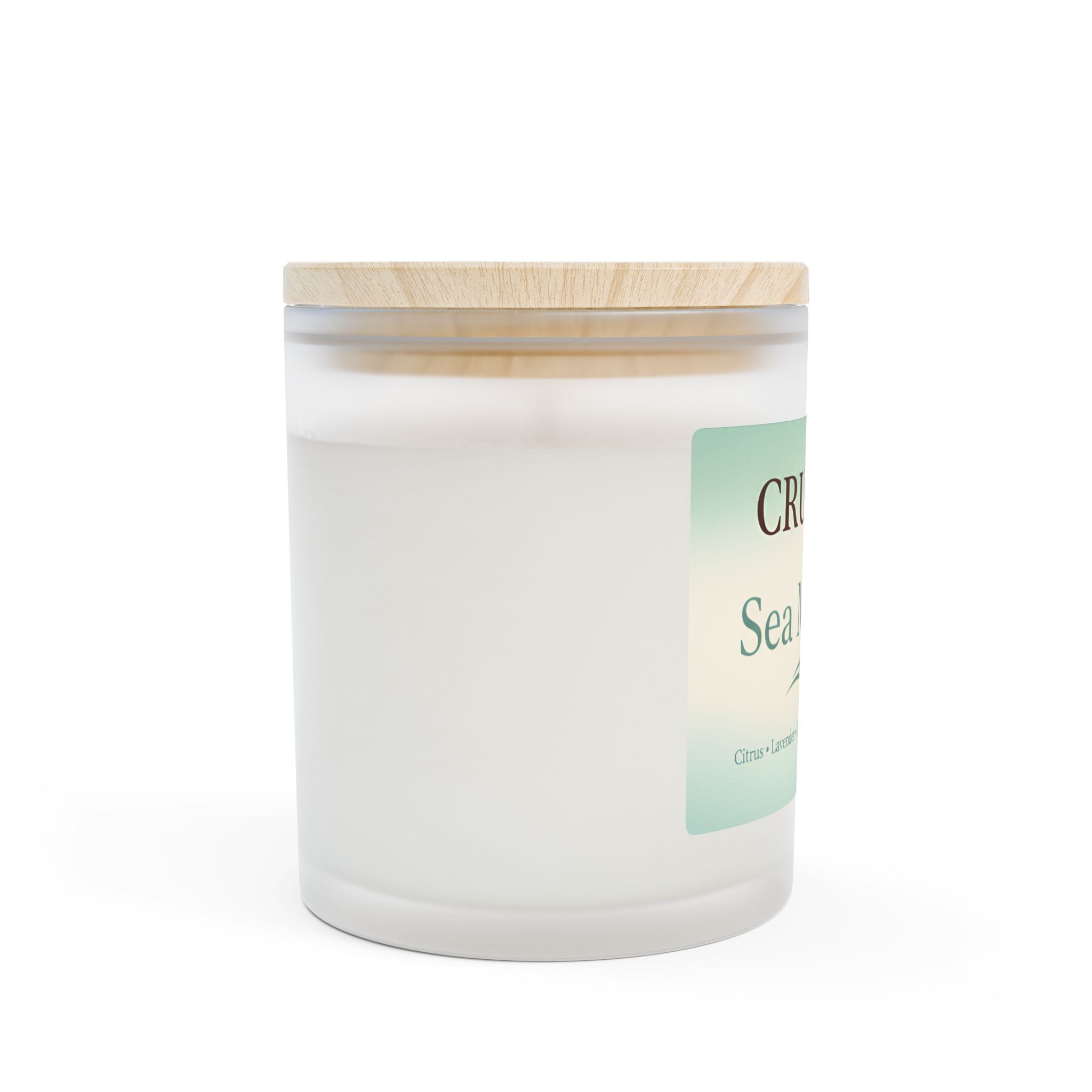 Cruzeno Sea Minerals | Crackling Wooden Wick Candle