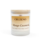 Cruzeno Mango Coconut | Crackling Wooden Wick Candle