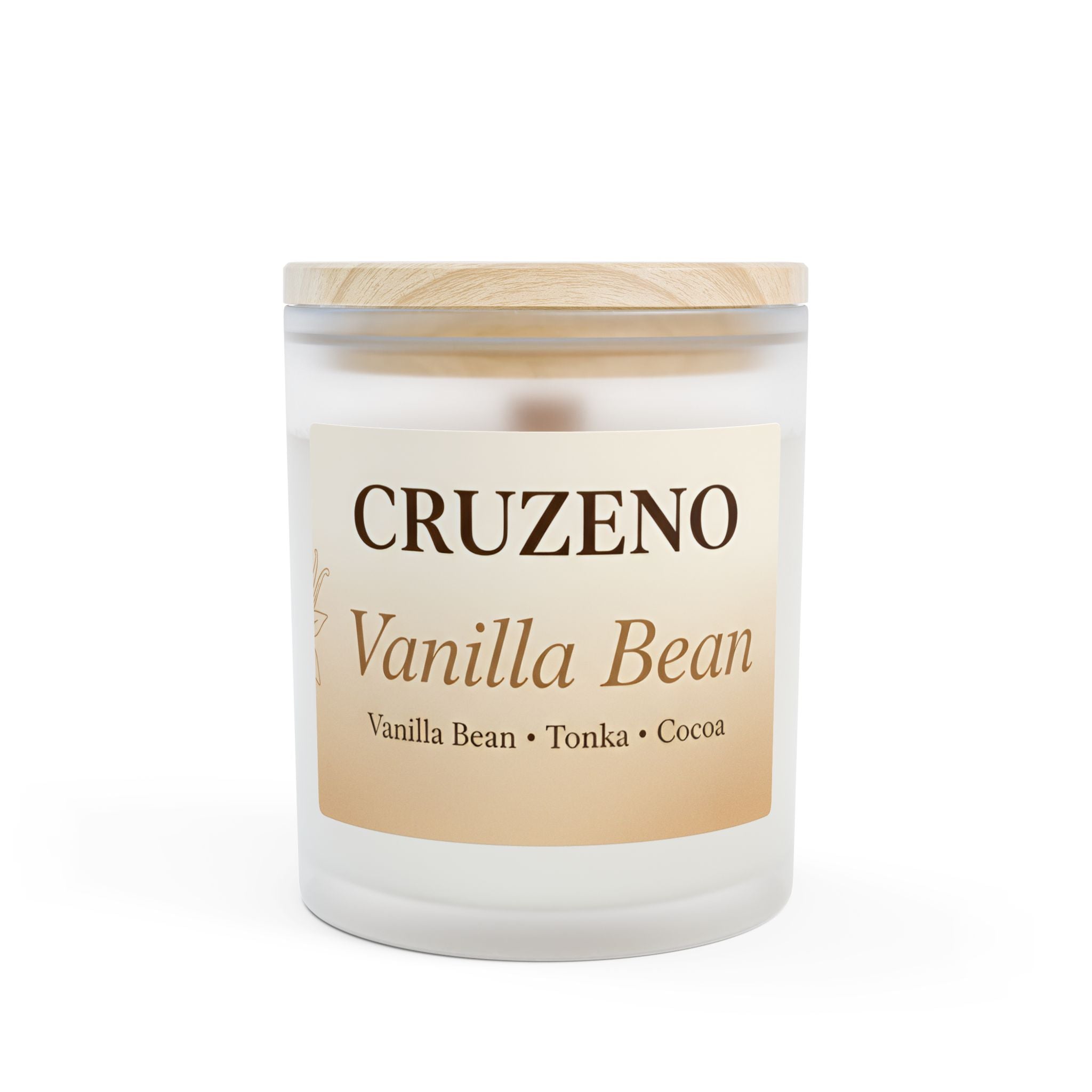 Cruzeno Classic Vanilla | Crackling Wooden Wick Candle