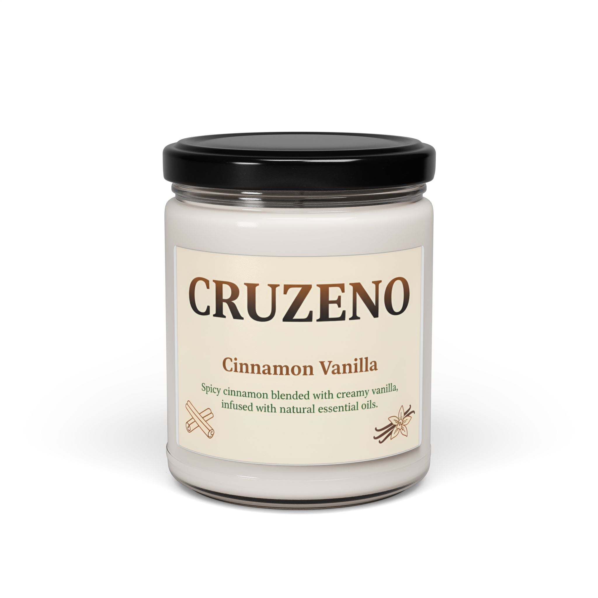 Cinnamon Vanilla | Cruzeno Luxury Soy Candle