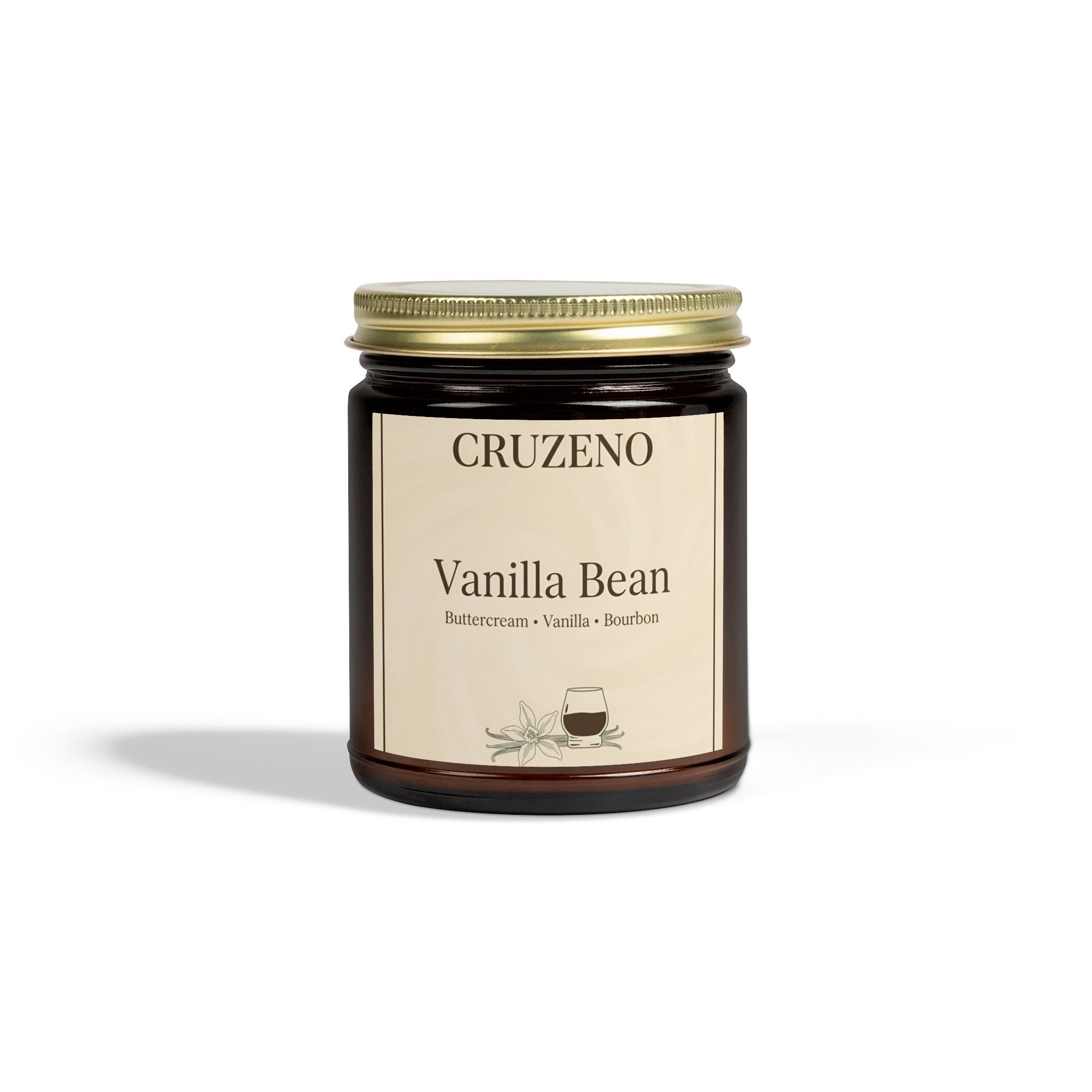 Cruzeno Vanilla Bean | Coconut Apricot Wax Candle