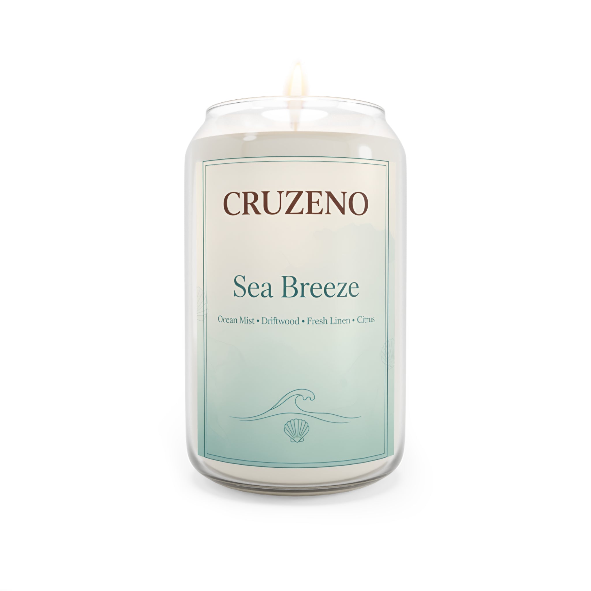 Cruzeno Sea Breeze | 13.75oz Soy Wax Candle