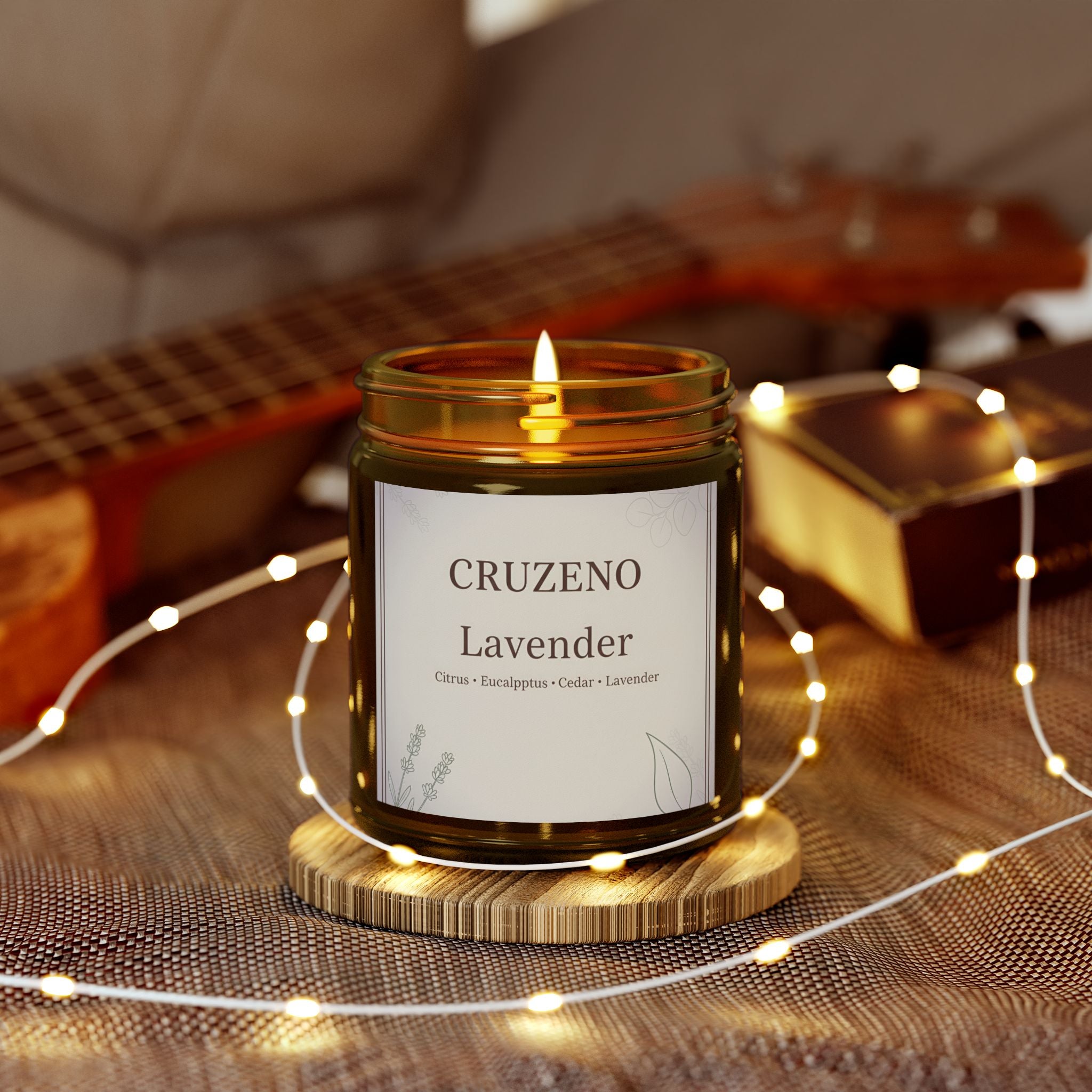 Cruzeno Lavender | Coconut Apricot Wax Candle