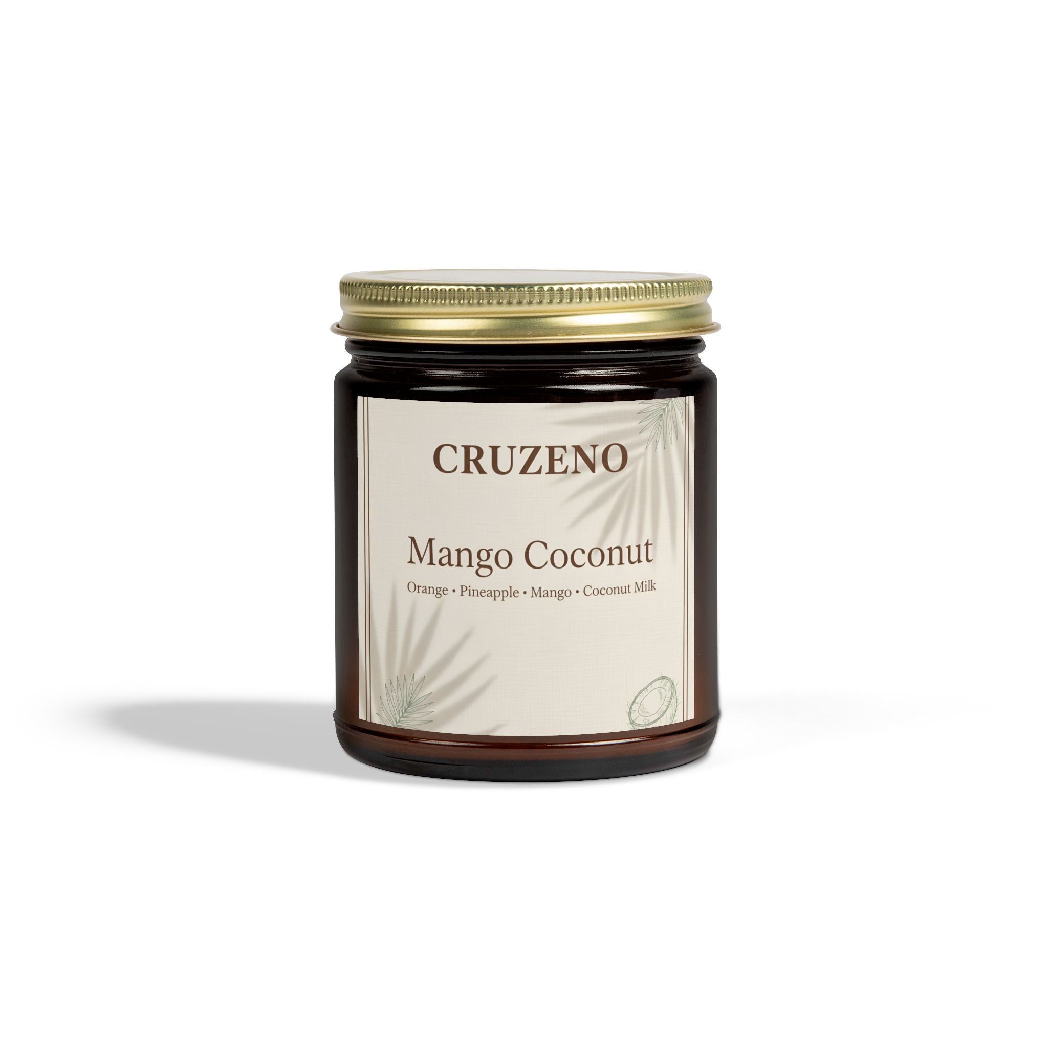 Cruzeno Mango Coconut | Coconut Apricot Wax Candle