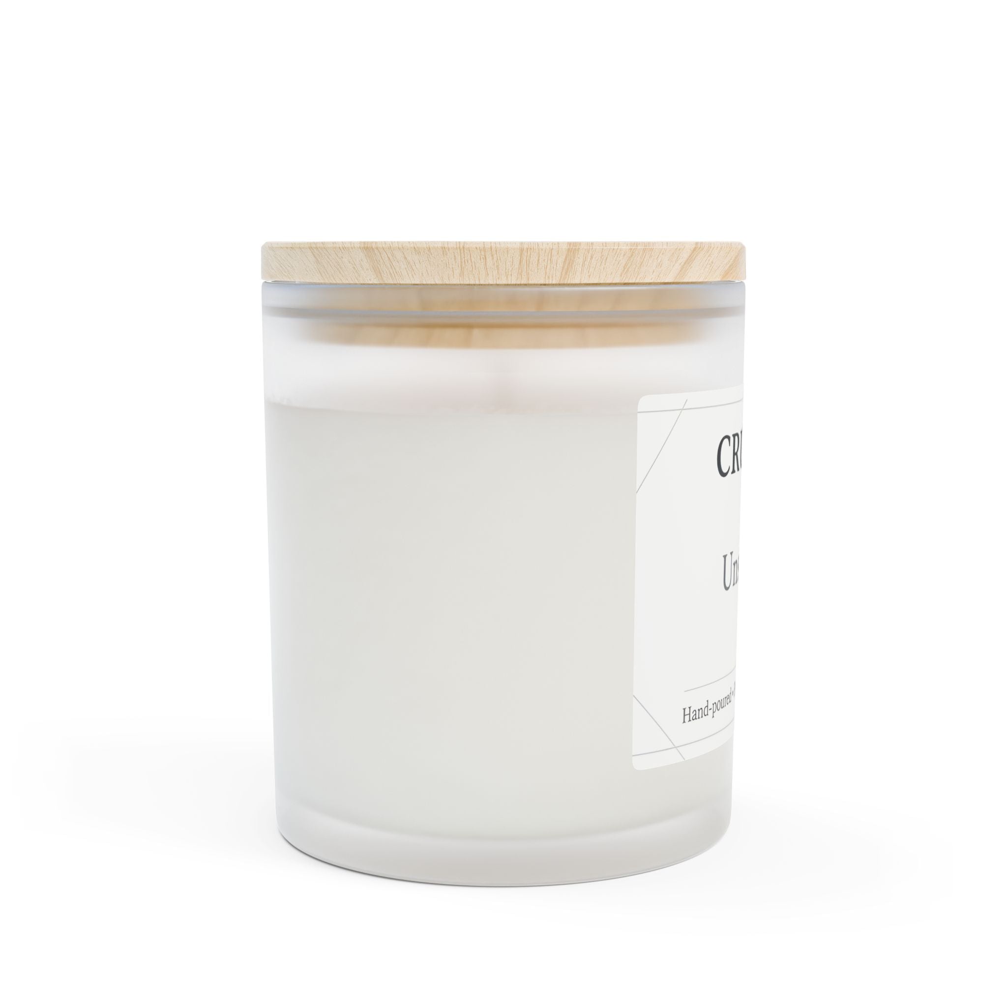 Cruzeno Fragrance-Free | Crackling Wooden Wick Candle