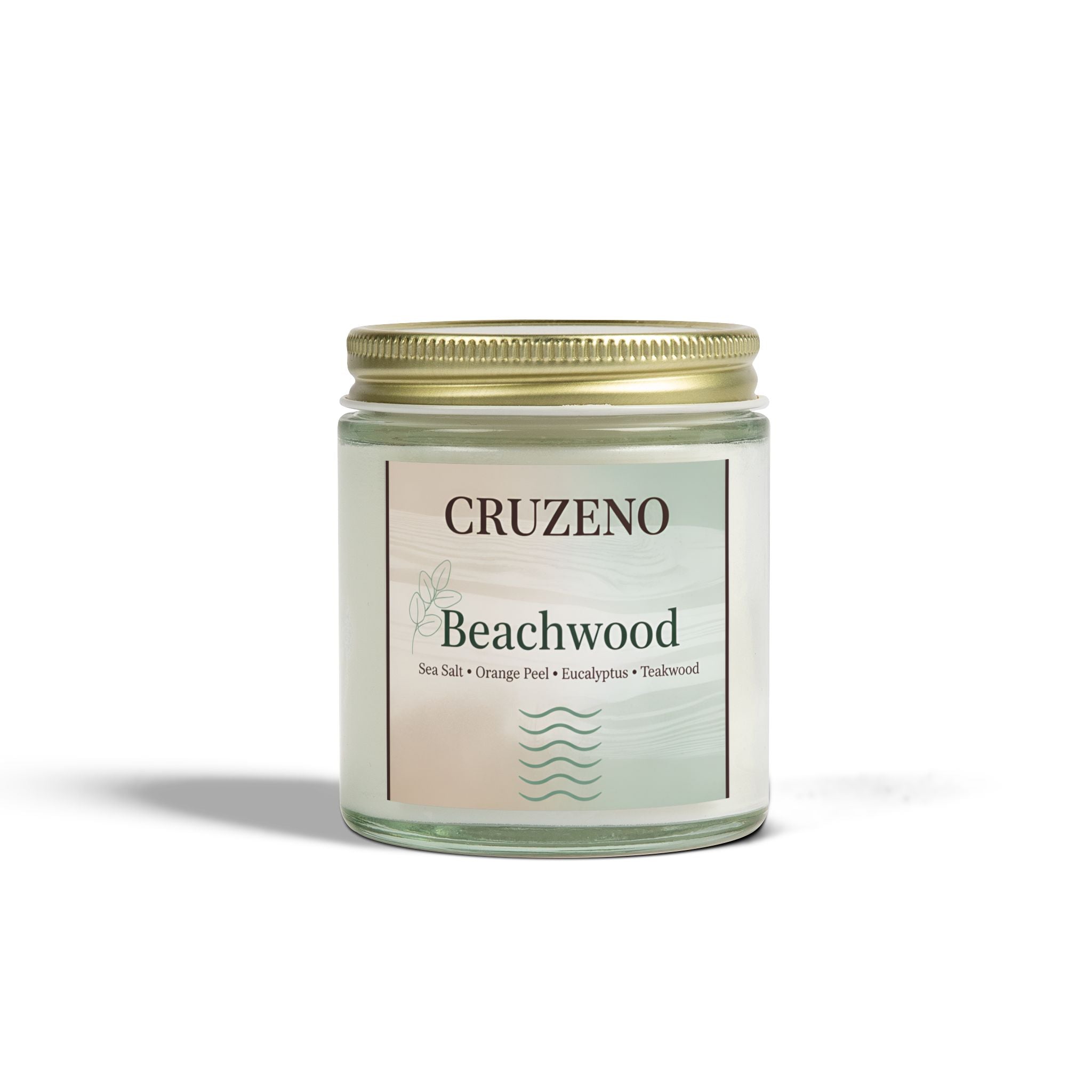Cruzeno Beachwood | Coconut Apricot Wax Candle