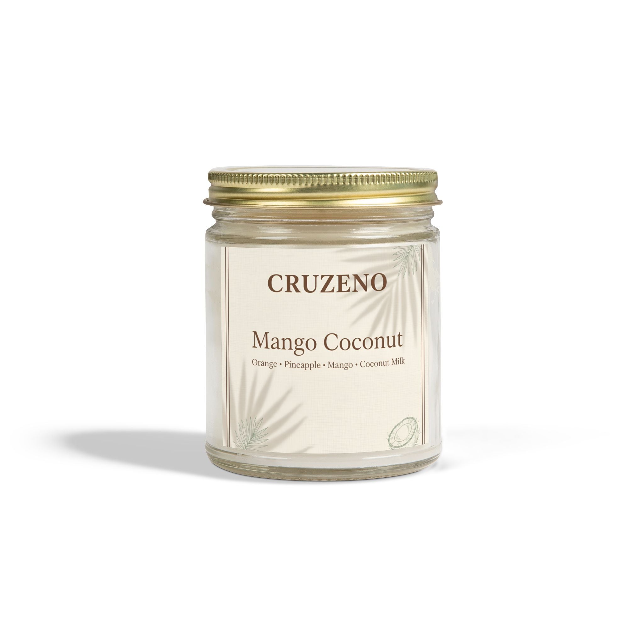 Cruzeno Mango Coconut | Coconut Apricot Wax Candle