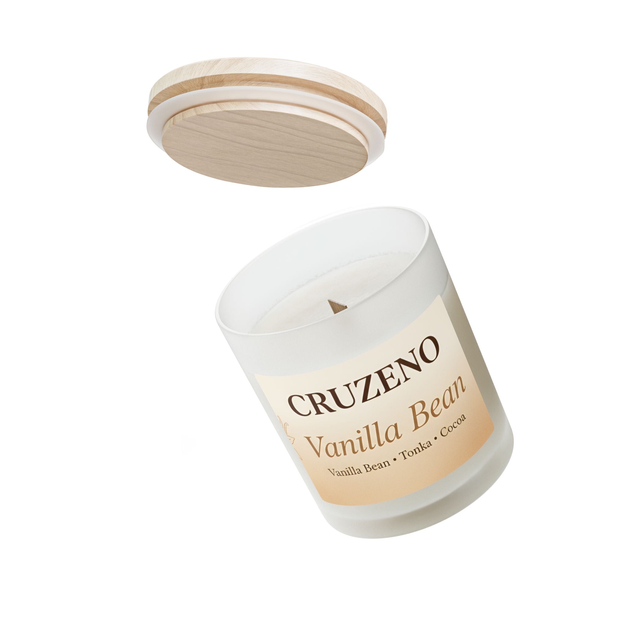 Cruzeno Classic Vanilla | Crackling Wooden Wick Candle