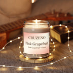 Cruzeno Pink Grapefruit Scented Soy Candle