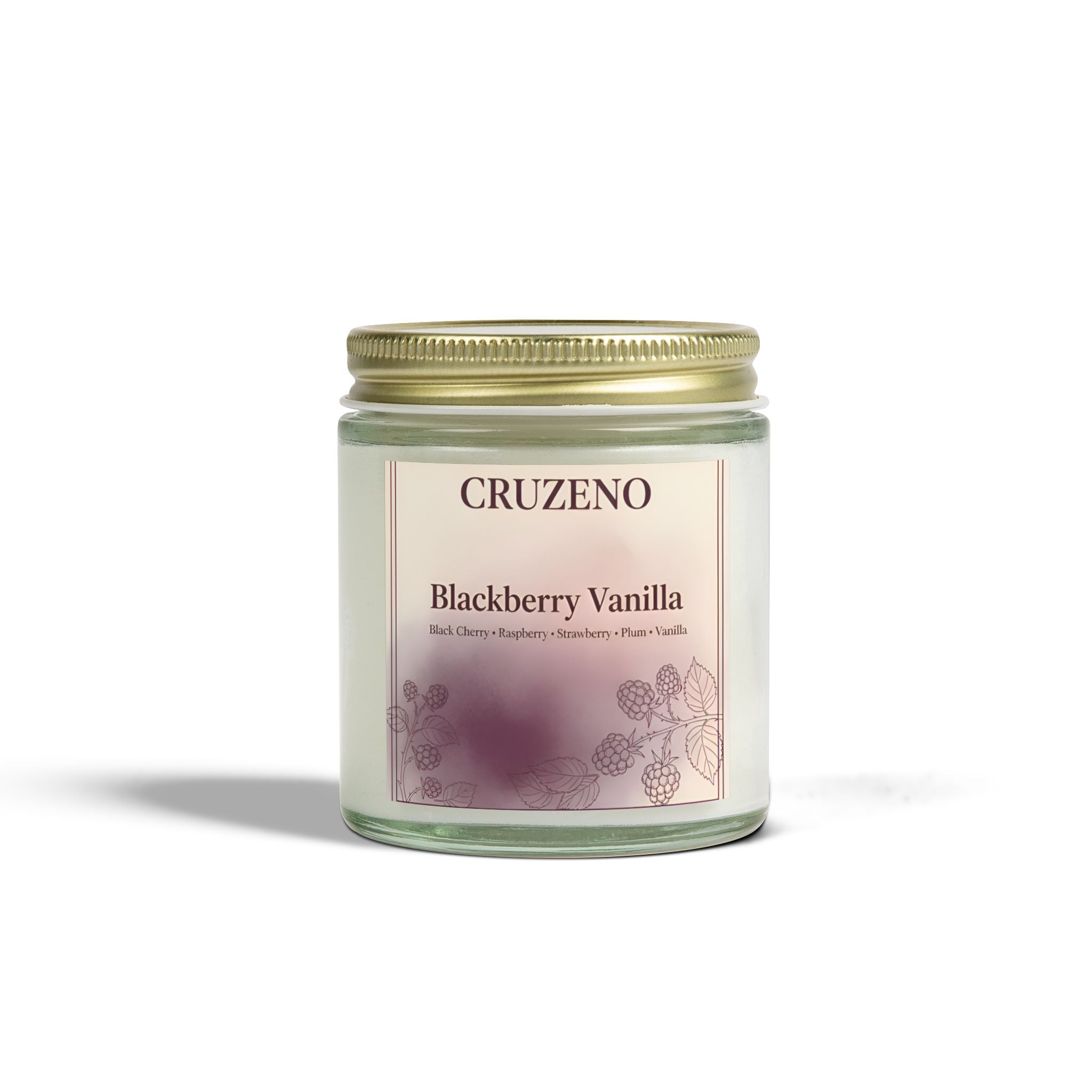Cruzeno Blackberry Vanilla | Coconut Apricot Wax Candle