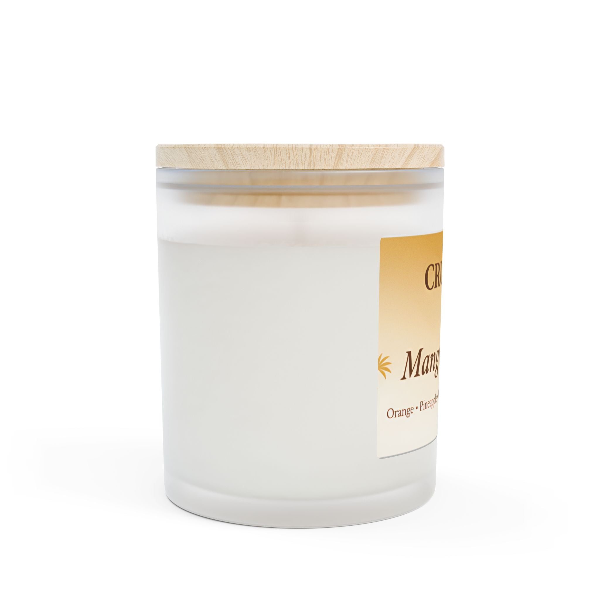 Cruzeno Mango Coconut | Crackling Wooden Wick Candle