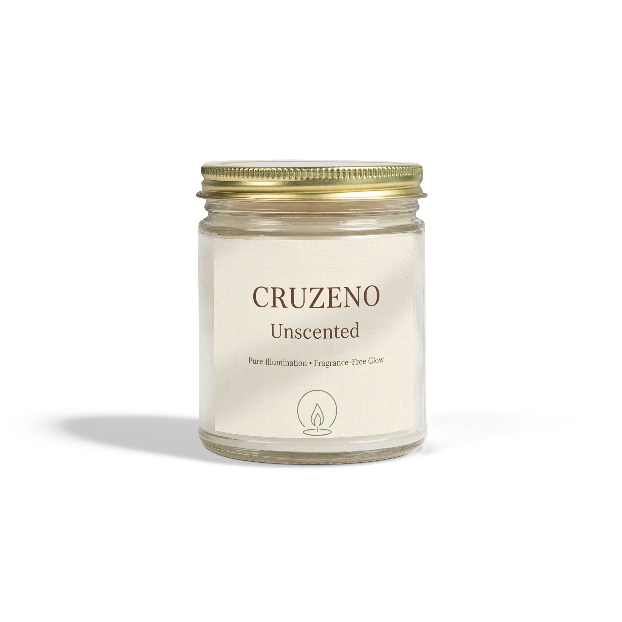 Cruzeno Fragrance-Free | Coconut Apricot Wax Candle