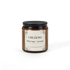 Cruzeno White Sage + Lavender Scented Soy Candle