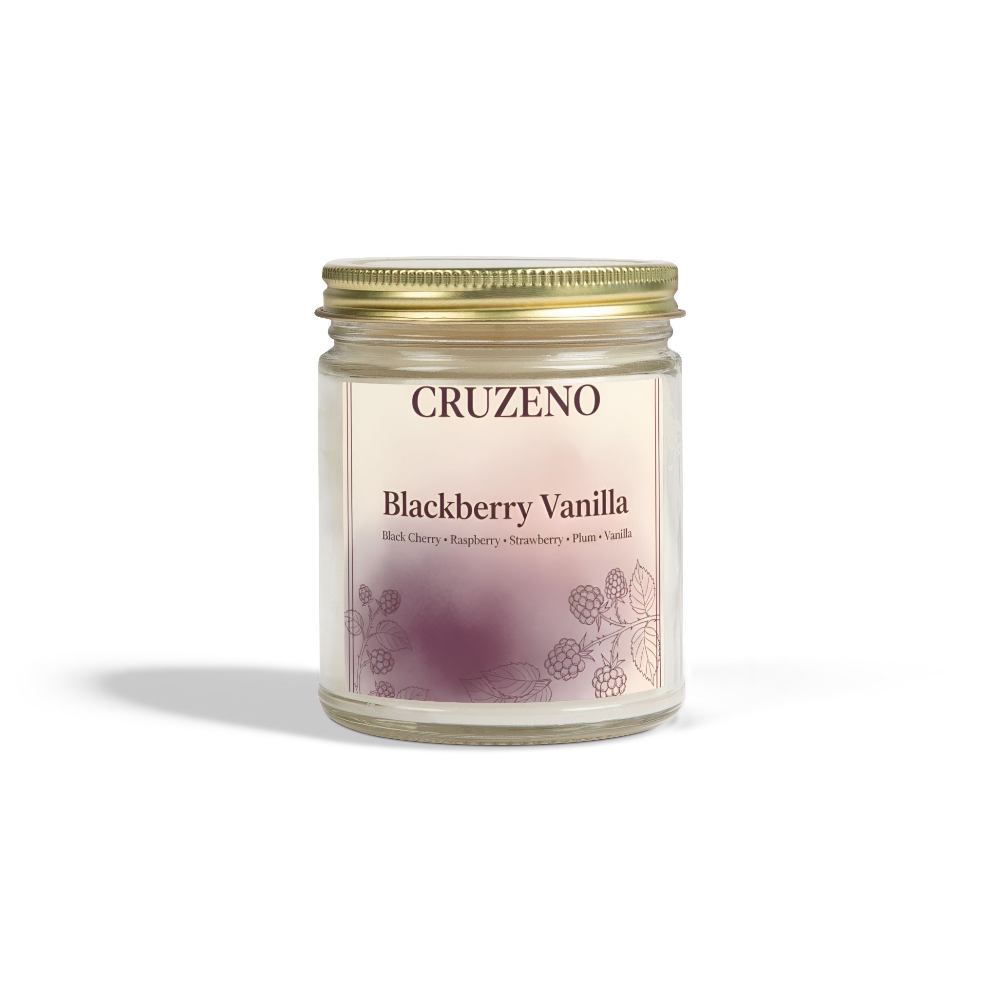 Cruzeno Blackberry Vanilla | Coconut Apricot Wax Candle