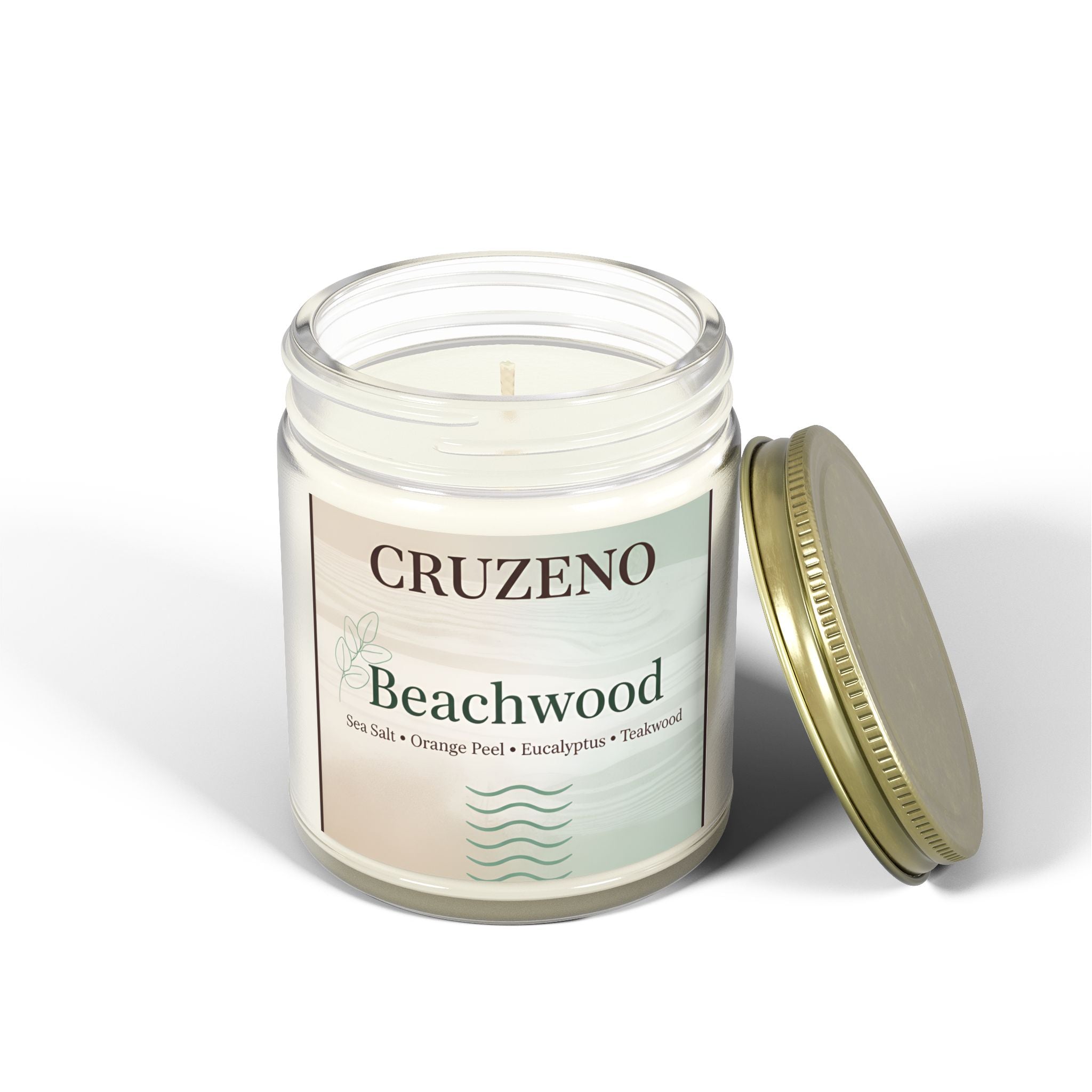Cruzeno Beachwood | Coconut Apricot Wax Candle