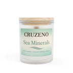 Cruzeno Sea Minerals | Crackling Wooden Wick Candle