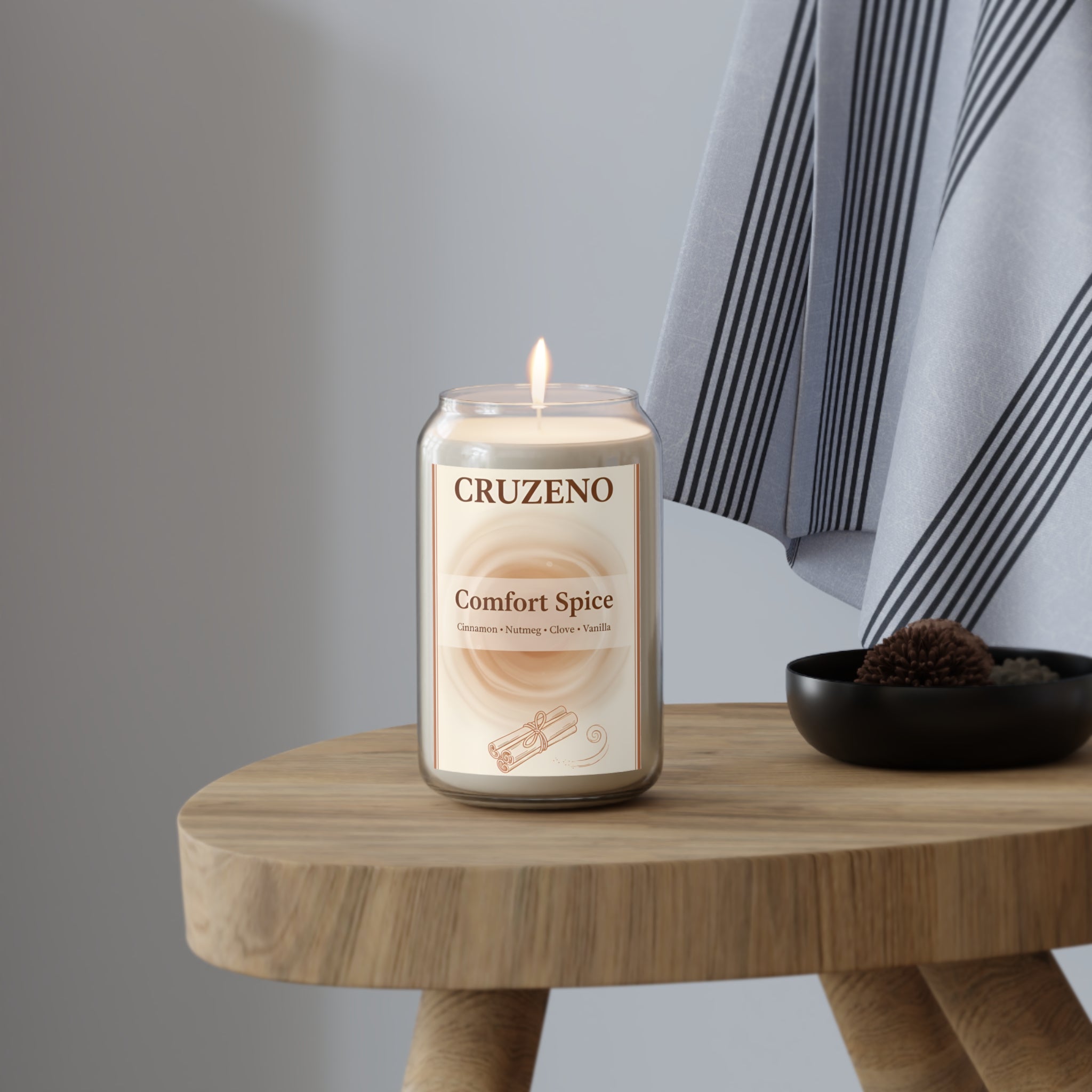 Cruzeno Comfort Spice | 13.75oz Soy Wax Candle