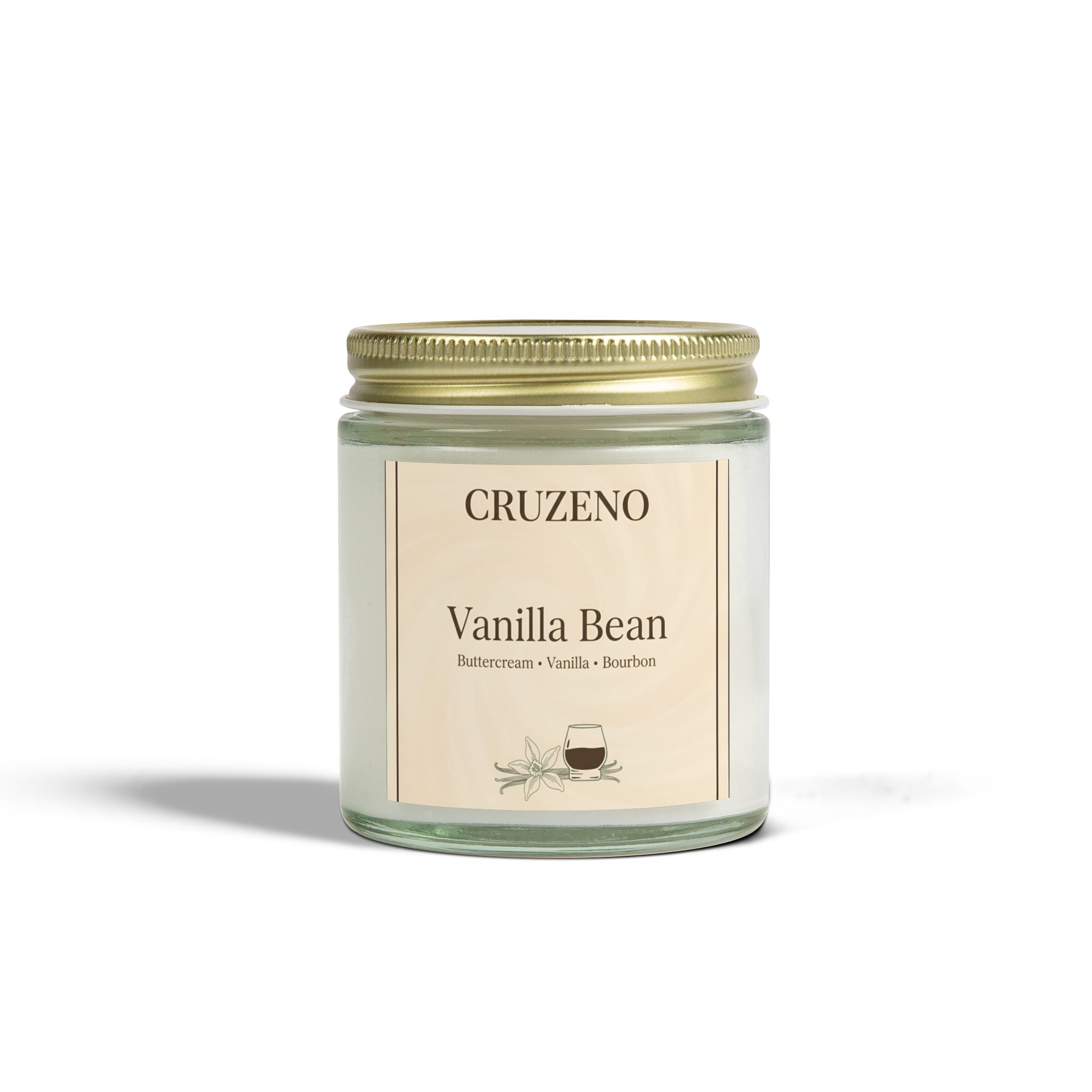 Cruzeno Vanilla Bean | Coconut Apricot Wax Candle