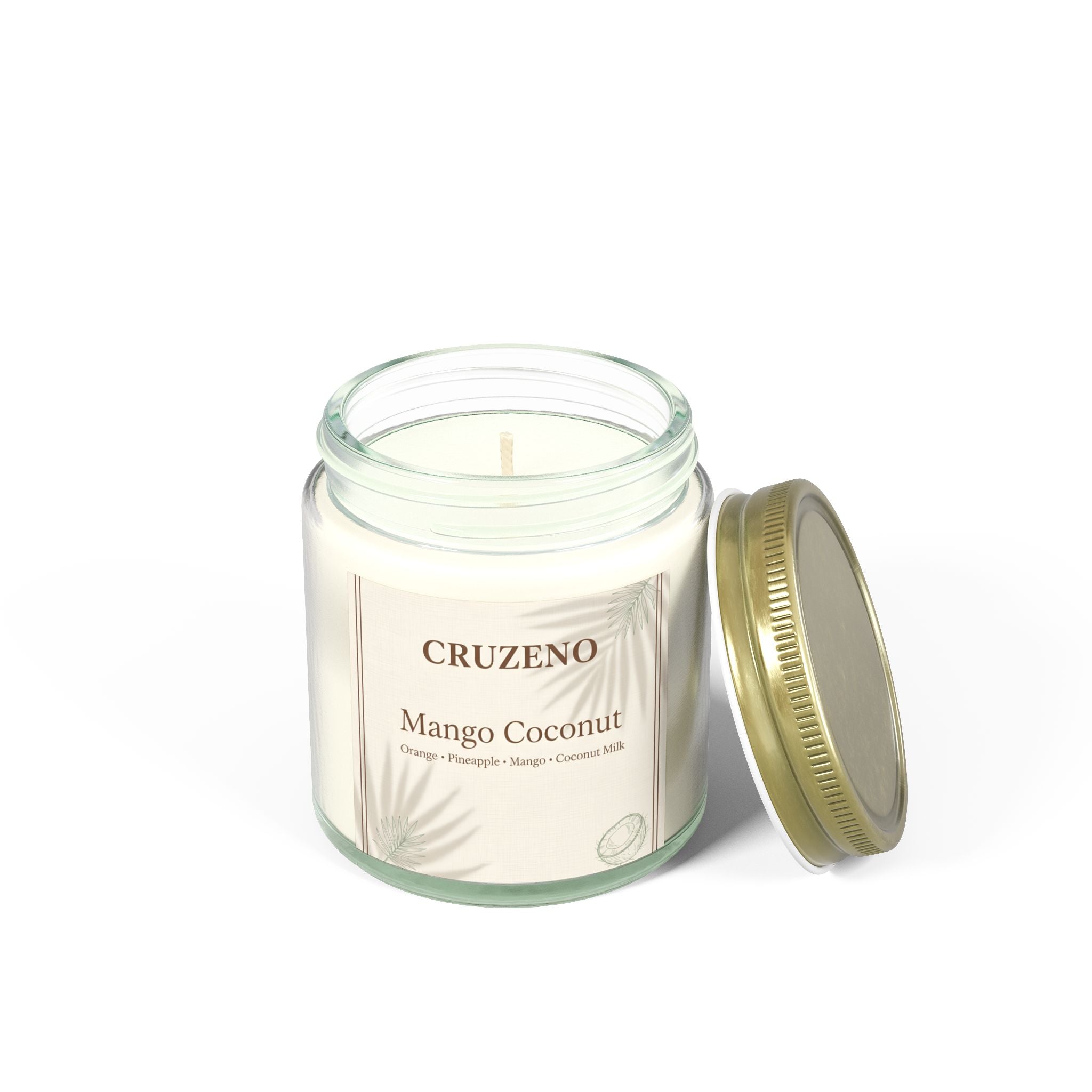Cruzeno Mango Coconut | Coconut Apricot Wax Candle