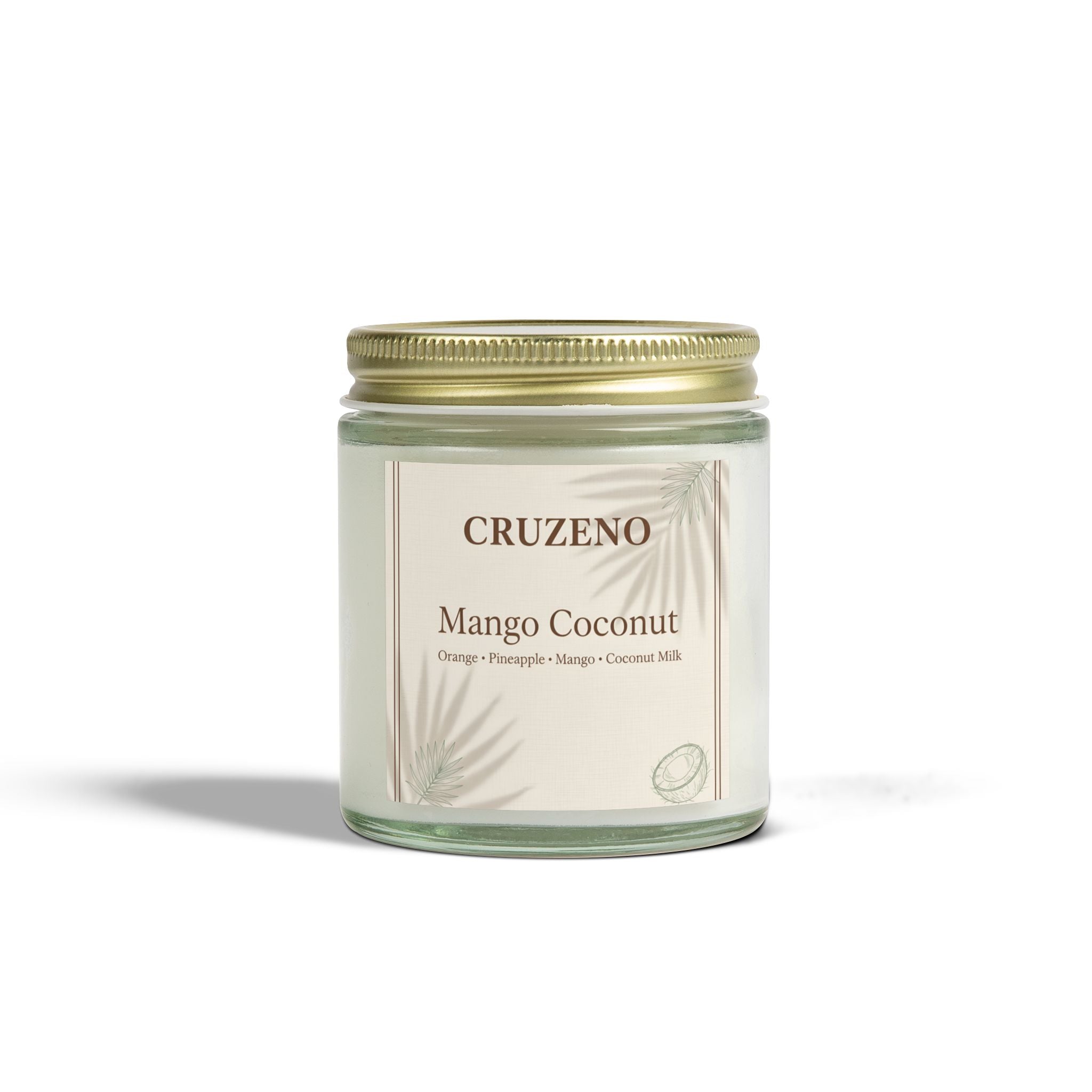 Cruzeno Mango Coconut | Coconut Apricot Wax Candle